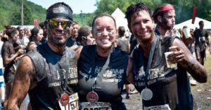 People at the Warrior Dash